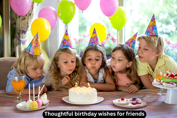 Thoughtful birthday wishes for friends