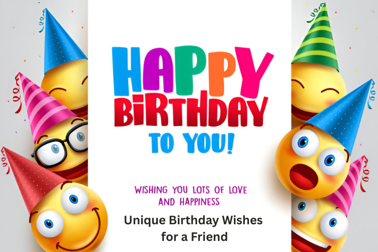 Unique Birthday Wishes for a Friend